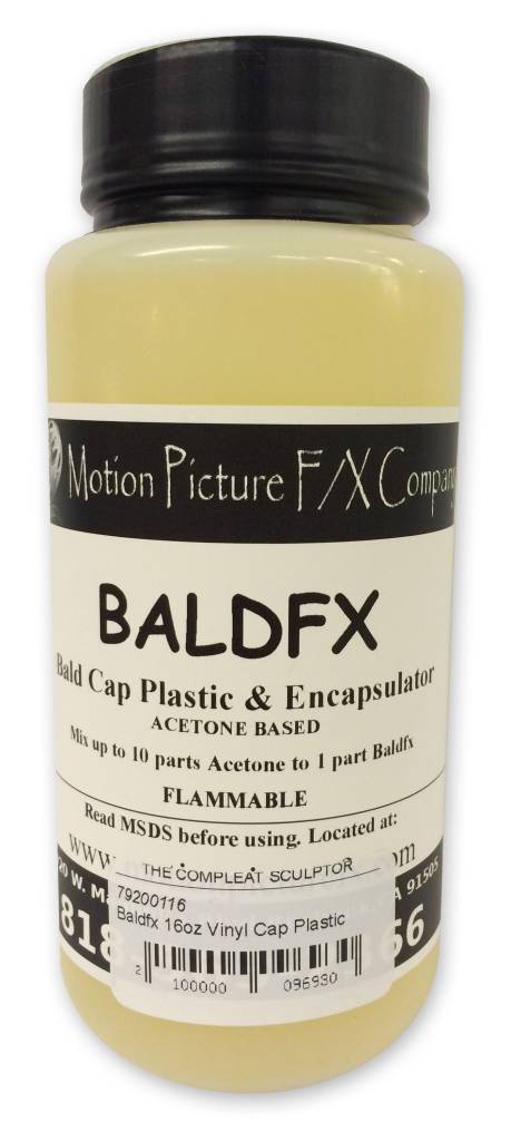 Baldfx Vinyl Bald Cap Plastic 16oz The Compleat Sculptor, Inc Baldfx Vinyl Bald Cap Plastic 16oz The Compleat Sculptor, Inc