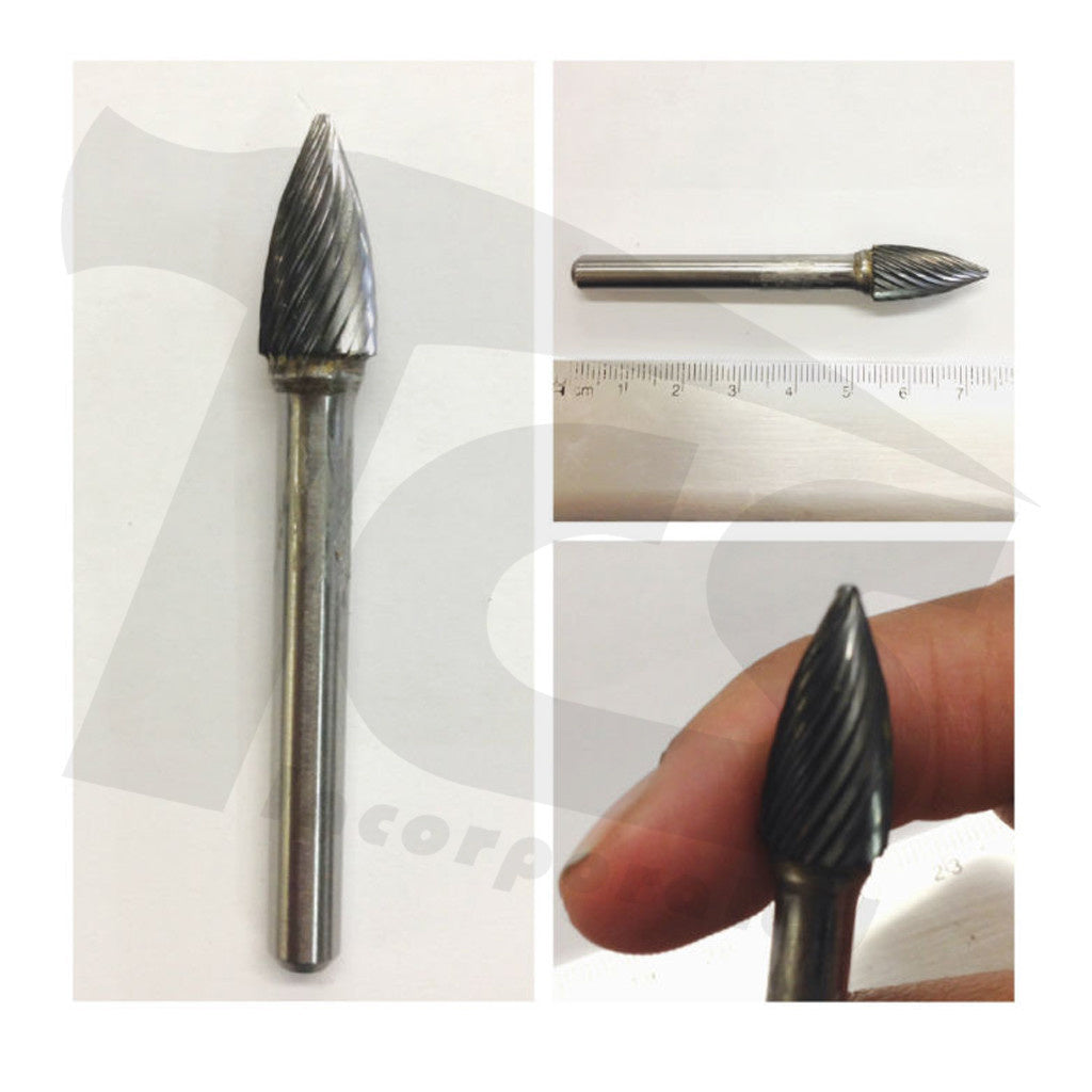 Fresas de carburo de árbol puntiagudas