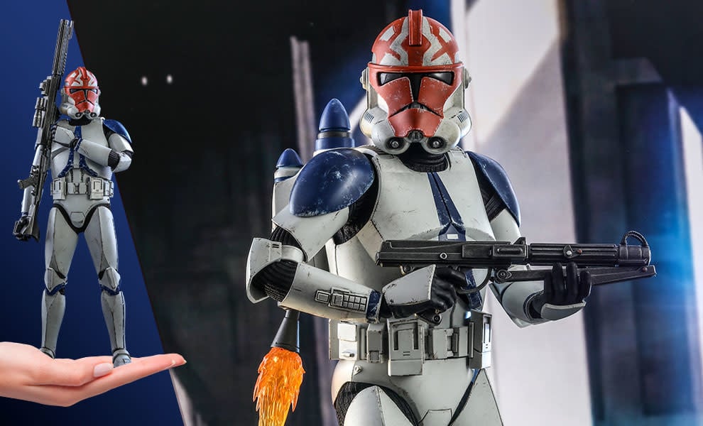 501st Battalion Clone Trooper (Deluxe) Sixth Scale Figure Star