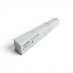 Mario's Italian White Translucent Alabaster Cut Block 6lb 2x2x15.5
