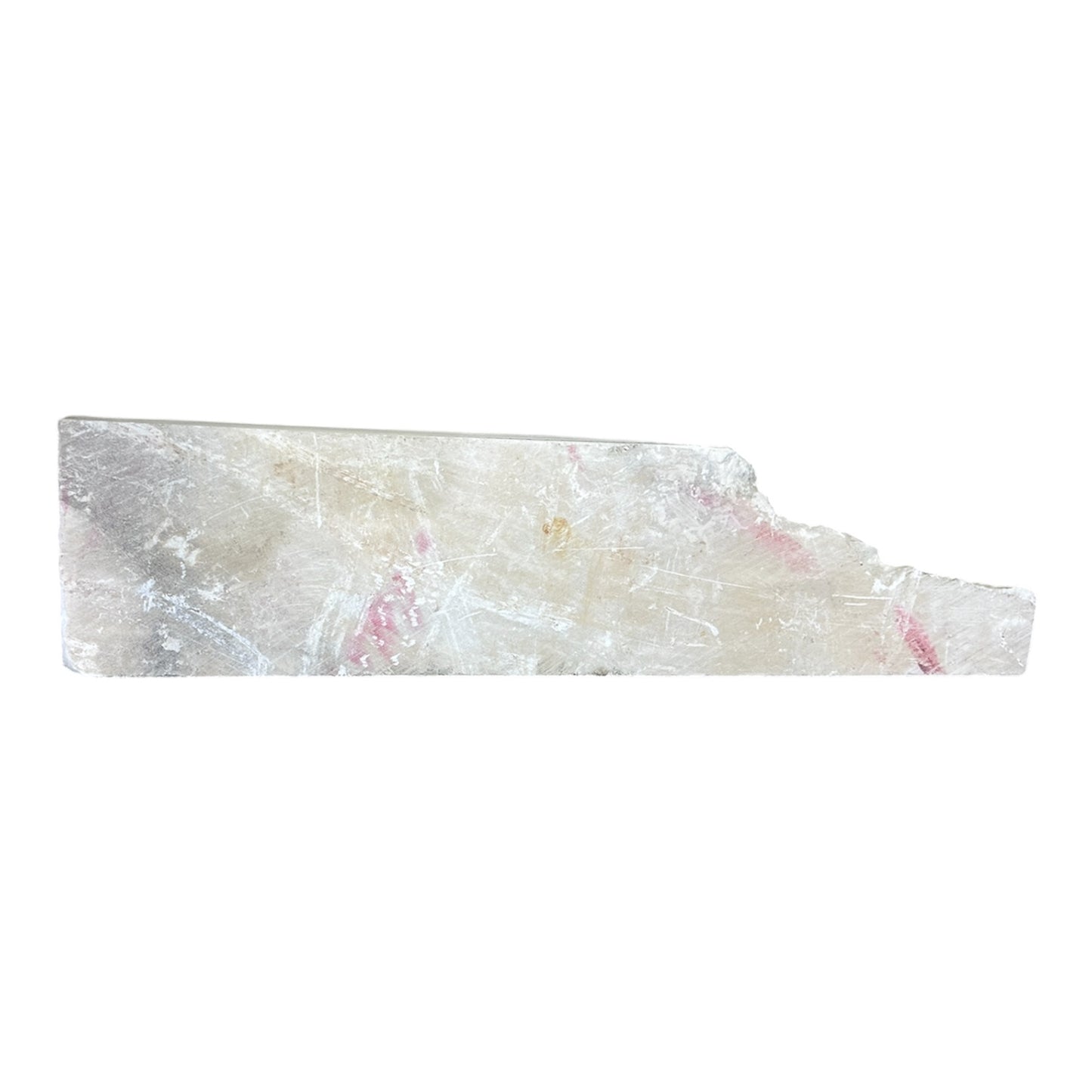 86lb Mario's White Translucent Alabaster 23x7x6