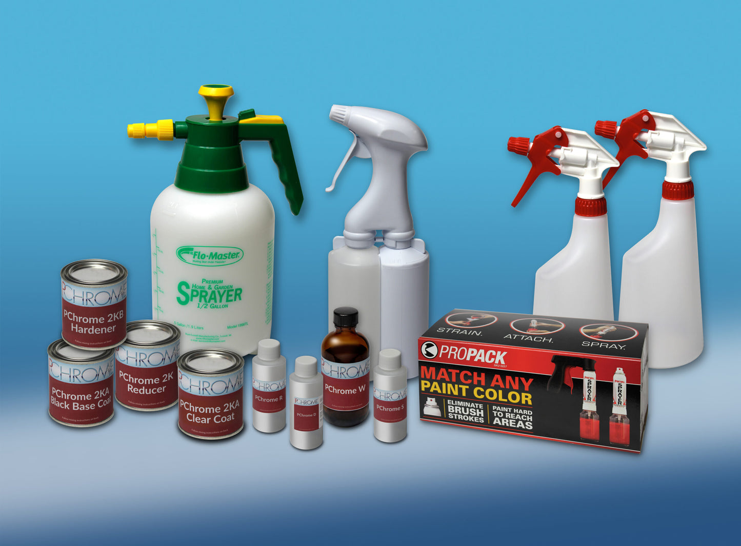 Artist Starter Spray Chrome Kit