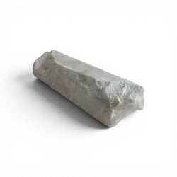 Mario's Italian White Translucent Alabaster Slab 7lb 2x3.5x14