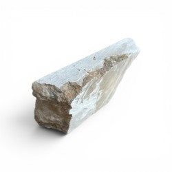 Mario's Italian White Translucent Alabaster Cut Block 3lb 2x3x8.5