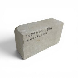 Mario's Italian White Translucent Alabaster Cut Block 11lb 3x4.75x8.5