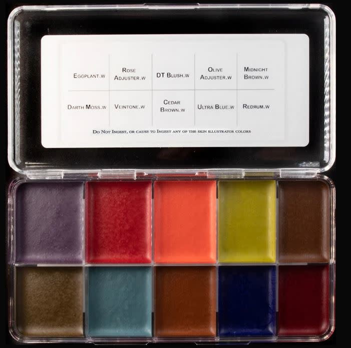 Ilustrator Kulit Duncan Jarman's Washes Palette