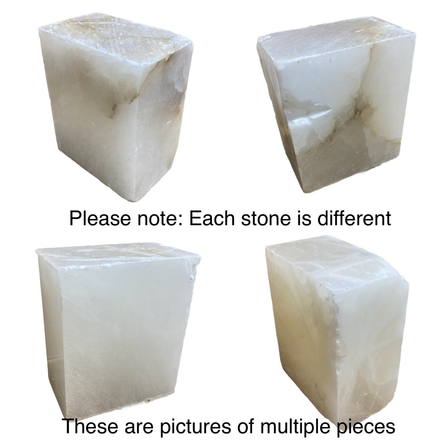 Blok Potong Alabaster Putih 8lb Mario 6x5x3 #101204