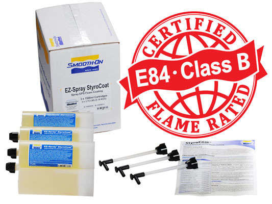 EZ-Spray Styrocoat Cartidges Special Order Case of 3 1500ml