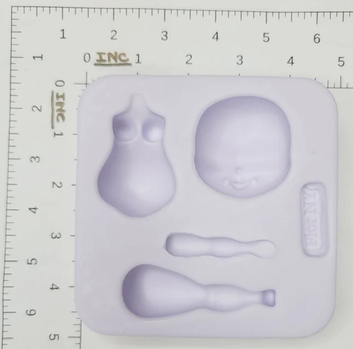 F#29 Pregnant Beauty Silicone Mold