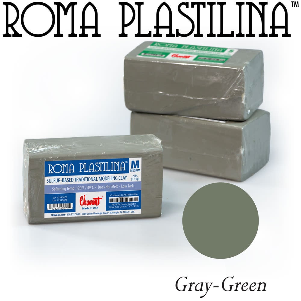Renaissance (Formerly Roma) Plastilina™ – The Compleat Sculptor, Inc