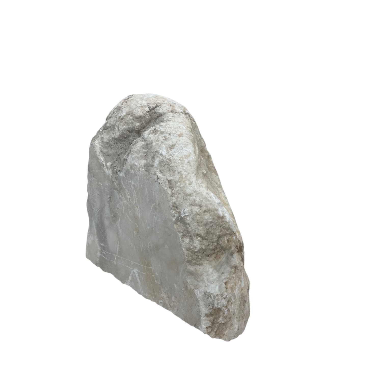 38lb Mario's White Translucent Alabaster 11x11x6 MWS01001046