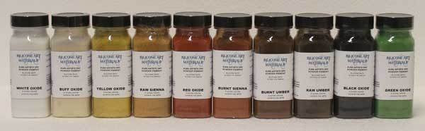 SAM Dry Pigment Raw Sienna 4oz