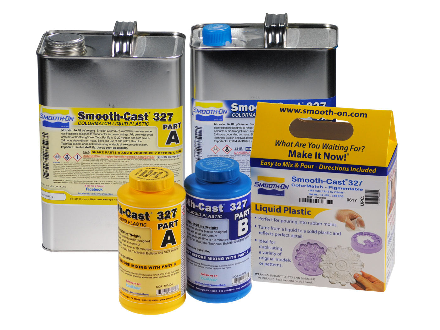 Smooth-Cast 327 Series – The Compleat Sculptor, Inc