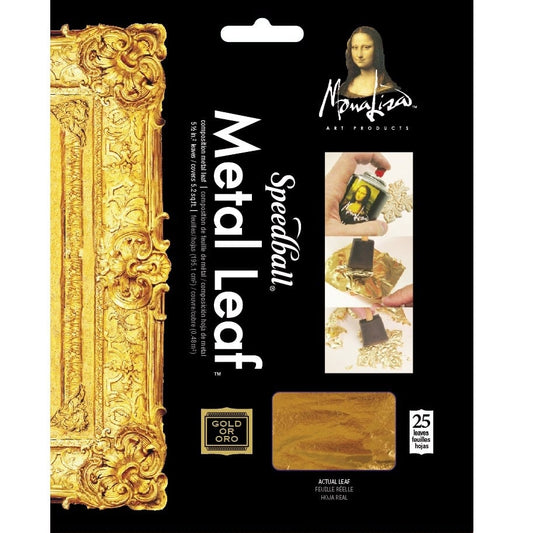 Mona Lisa Composition Metal Leaf