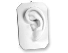 Plaster Ear Of David White