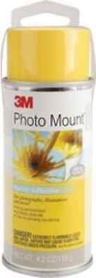 3M Photo Mount Spray Adhesive 2oz