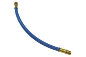12'' Whip Nitrile Blend Pigtail, 1/4'' MPT x FPT Swivel (Ball Type) RP0412