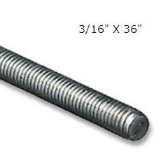 Threaded Rod 3/16''x36''