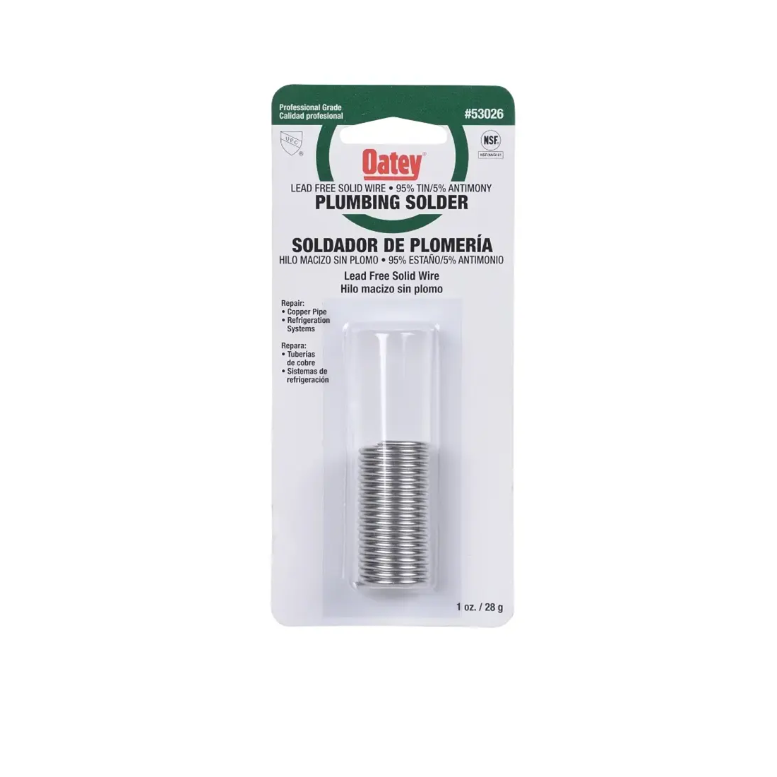 Tin/Antimony 95/5 Lead Free Solder 1oz