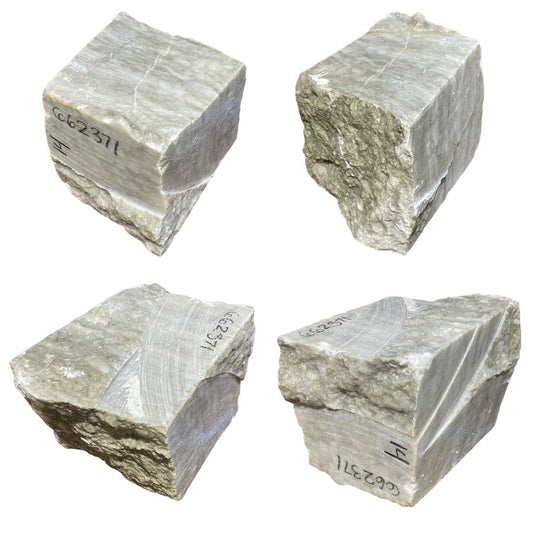 14lb Silver Cloud Alabaster 5x5x7 #662371