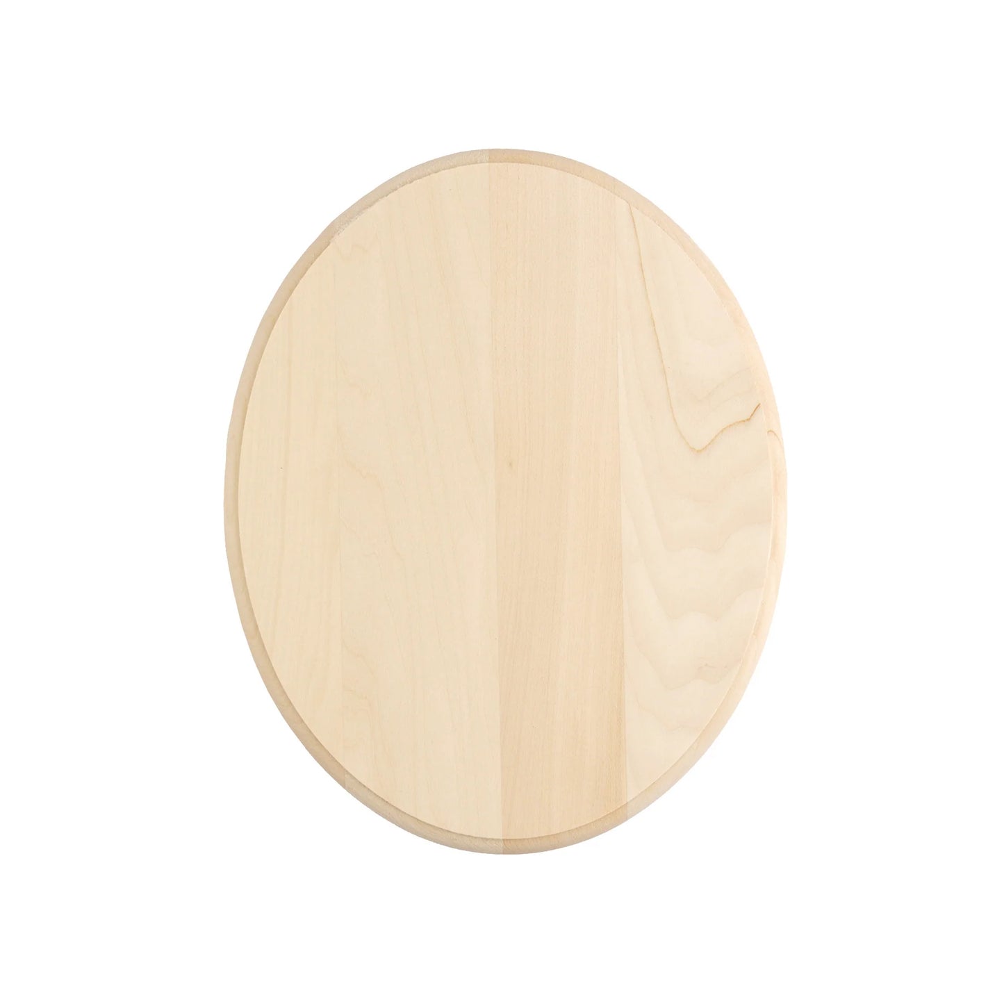 Basswood Oval Plaques