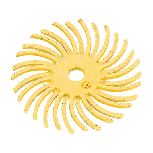 Scotch-Brite™ Radial Bristle Disc 1'' Yellow 80Grit (24 Pack)