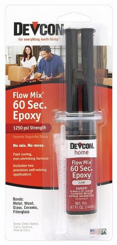 Flowmix 60 Second Epoxy Syringe