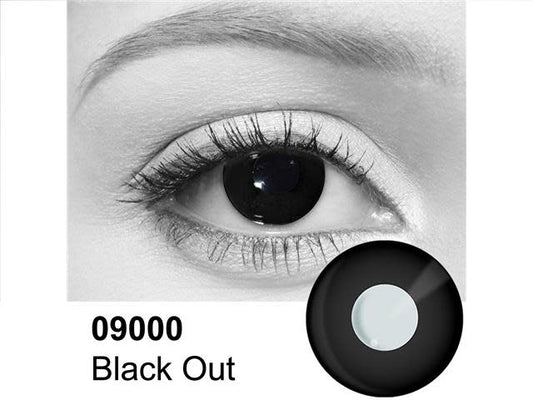 Black Out Contact Lenses