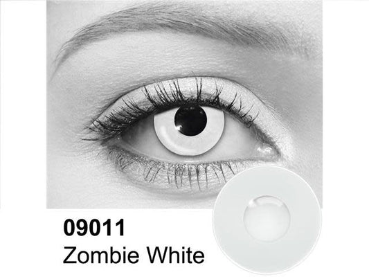 Zombie White Contact Lenses