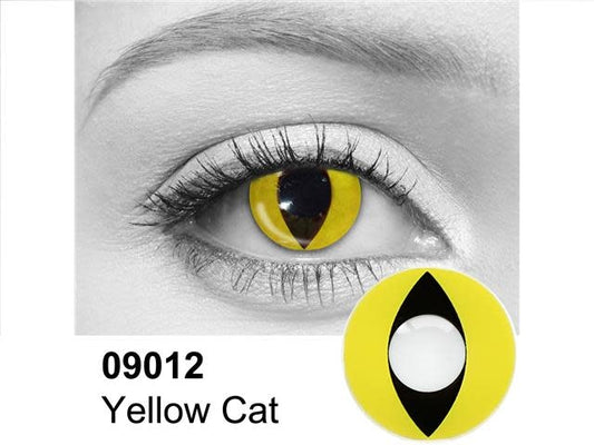 Yellow Cat Contact Lenses