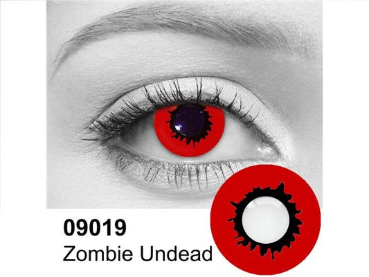 Lentes de contacto zombies no muertos