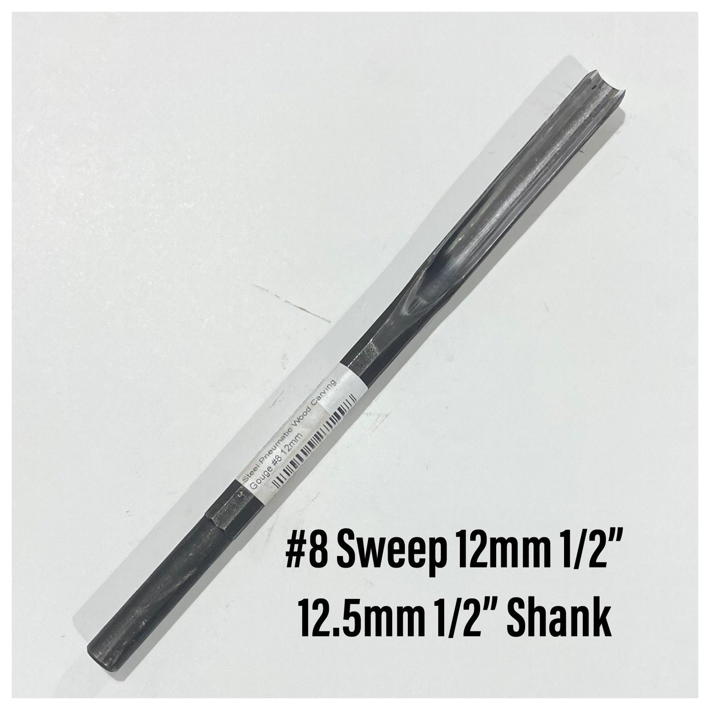 Steel Pneumatic Wood Carving Gouges #8 – The Compleat Sculptor, Inc