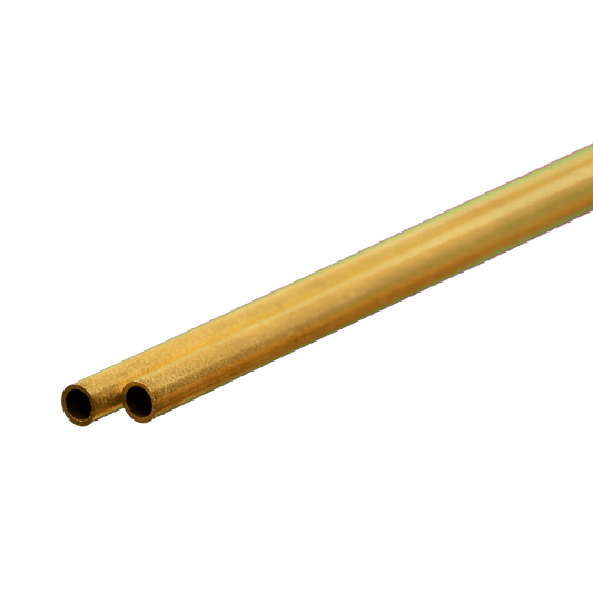 Bendable Brass Tube 1/8''x.014"x12'' #8121