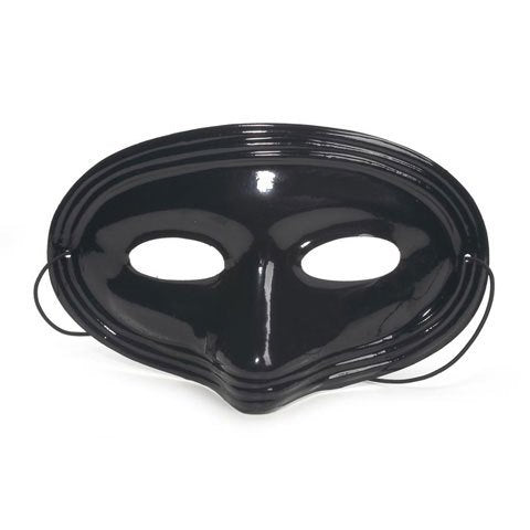 Máscara de plástico - Negra