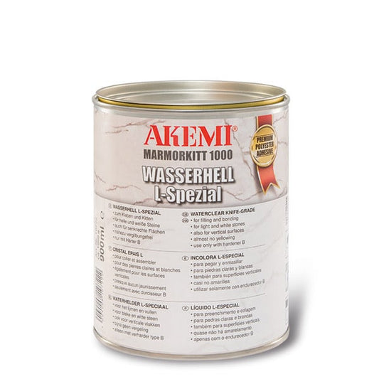 Akemi Waterclear Knife Grade Polyester 900ml