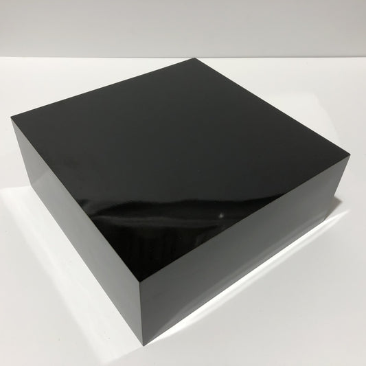 Formica Base 10x10x4 Gloss Black