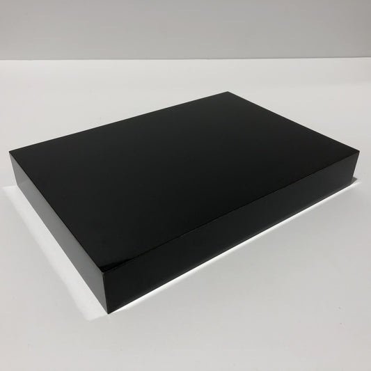 Formica Base 10x7x1.5 Gloss Black