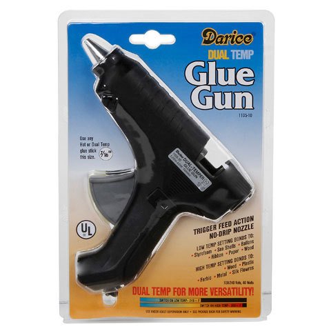 Glue Gun 6'' Dual Temp (Uses 7/16'' Sticks)
