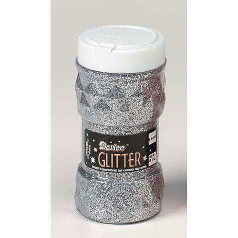 Glitter Jar - Silver - 8 oz