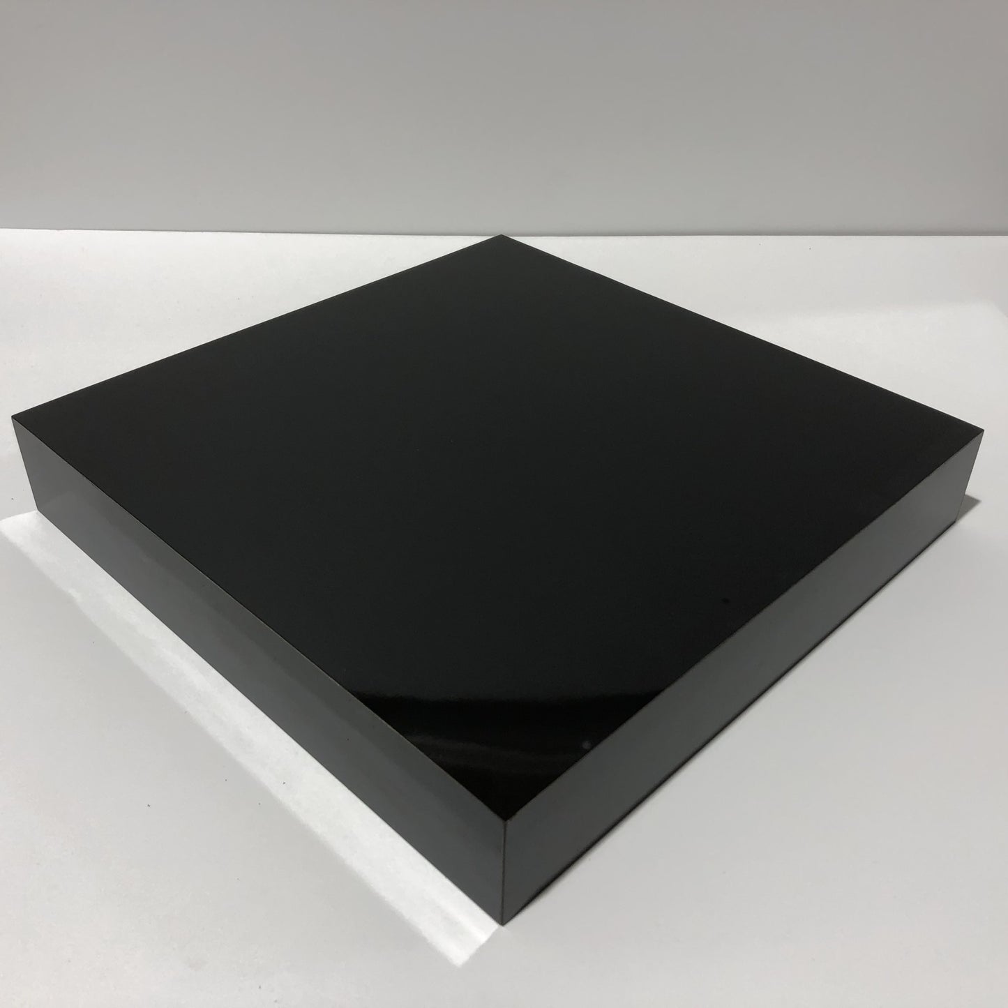 Formica Base 12x12x2 Gloss Black