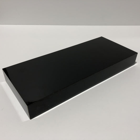 Formica Base 12x5x1.5 Gloss Black