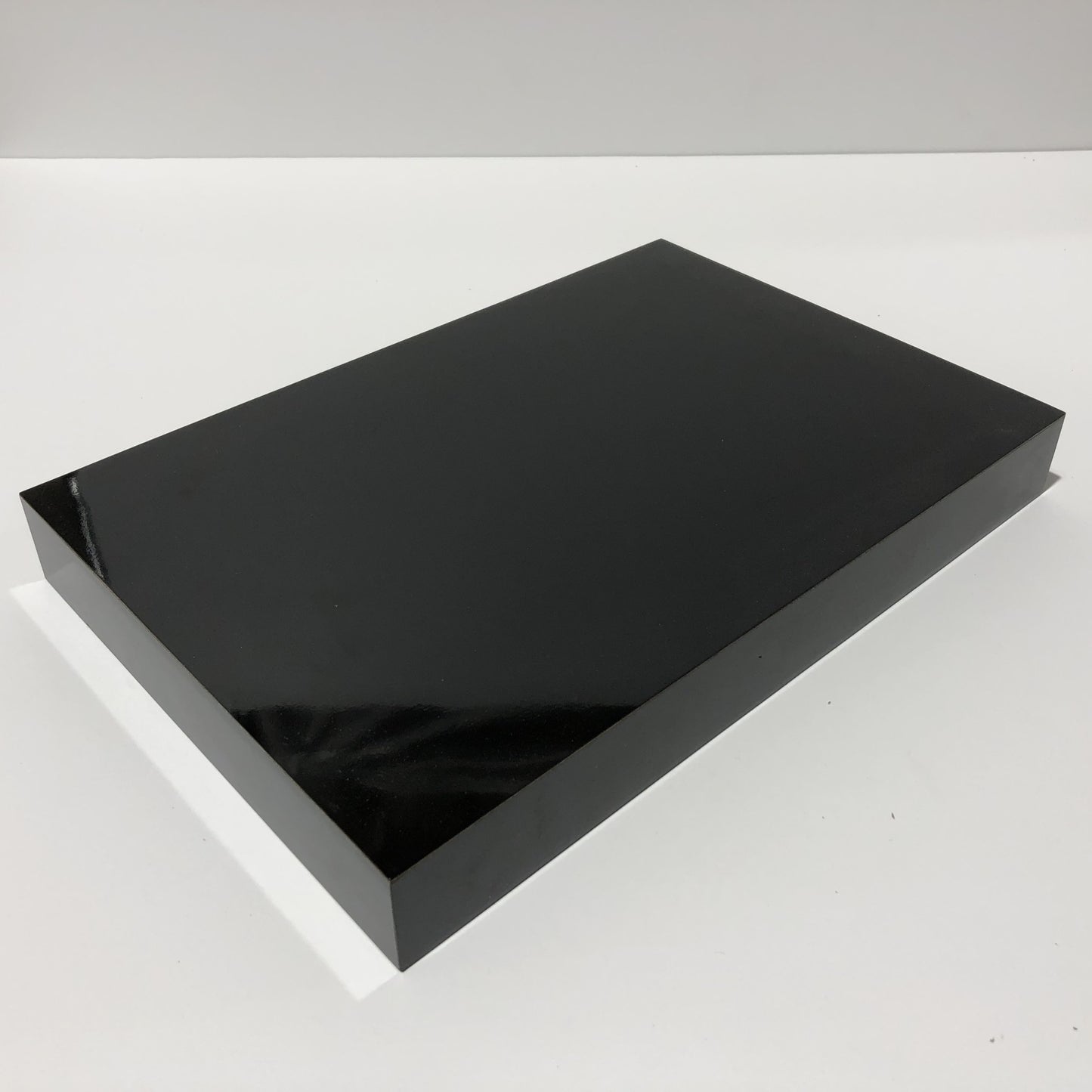 Base Formica 12x8x1.5 Negro Brillo