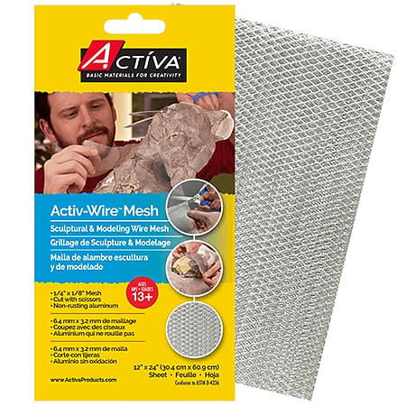 Activ-Wire Mesh™ Sculptural & Modeling Wire Mesh 12x24 (1/4")