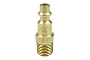 1/4'' Industrial Connector Brass, 1/4'' MPT 1501B (Male)