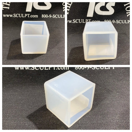 Molde de silicona cubo de 1,5 pulgadas