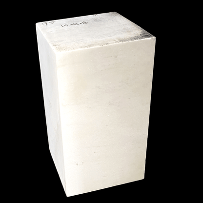 Sivek - Thassos Greek White Marble 15x8x8 95lbs