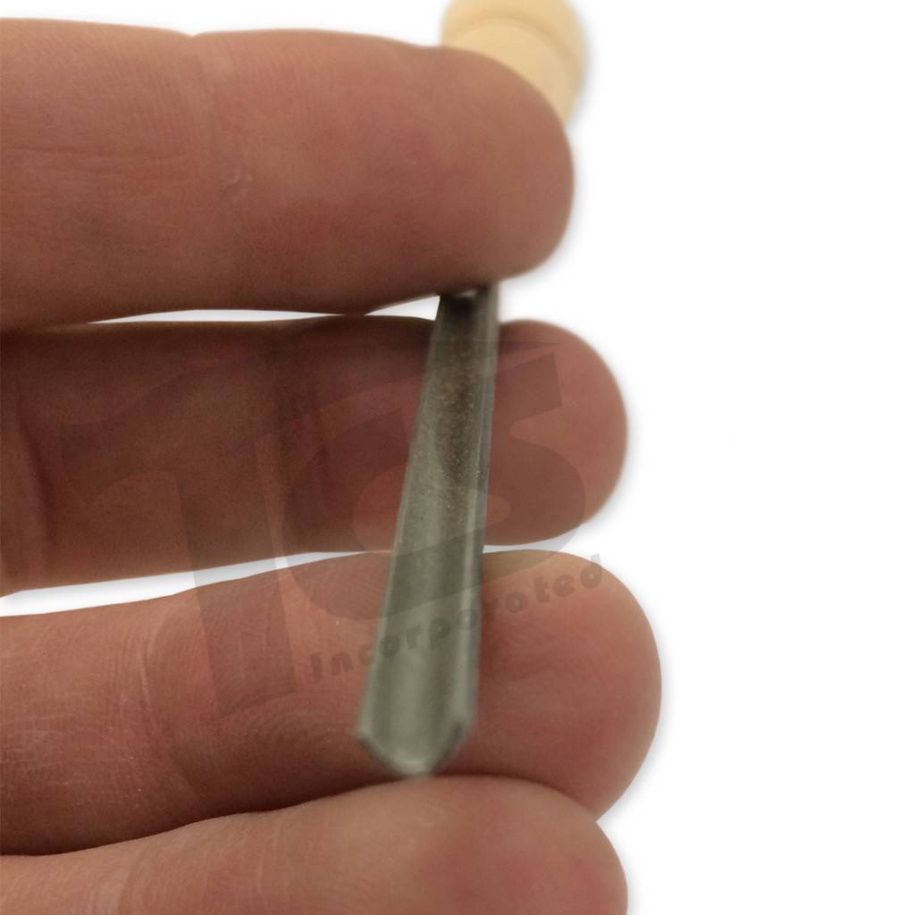 #8 Straight Wood Gouge 1/8'' (3mm) - The Compleat Sculptor – The ...