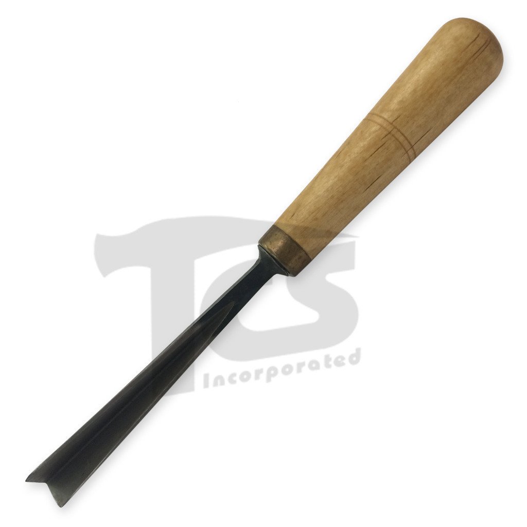 #41 Straight V Parting Chisels – The Compleat Sculptor, Inc
