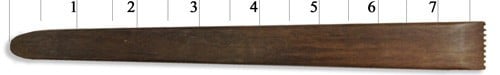 Hardwood Clay Tool #258L