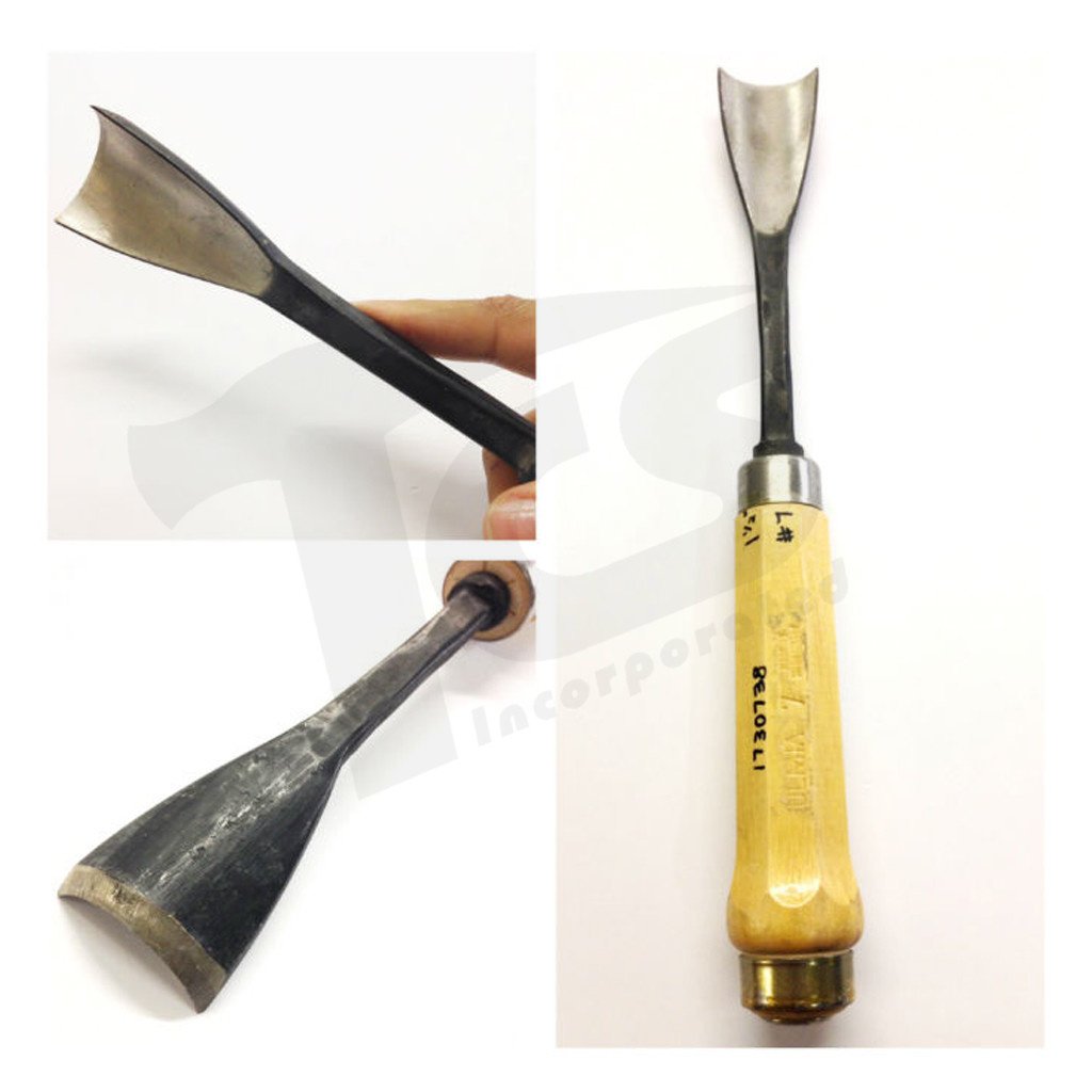 #7/#56 Fish Tail Wood Gouges – The Compleat Sculptor, Inc